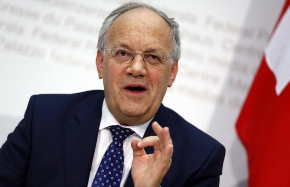 «Verleumderisch»: Bundesrat Schneider-Ammann wehrt sich.