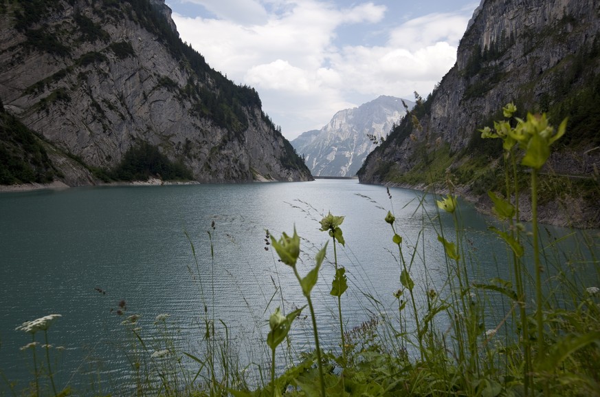 Gigerwald-Stausee im Kanton St. Gallen