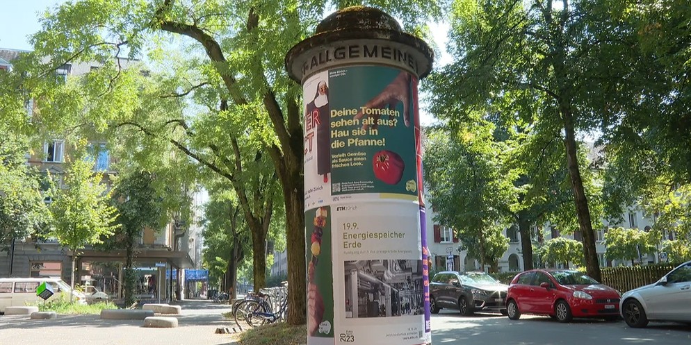 Über 100 Restaurants und Partnerorganisationen machen mit bei der Aktion «Klima à la carte». Auffällig sind die Plakate, die für vegetarische Ernährung und klimafreundliches Essen werben. Die Kampagne ...