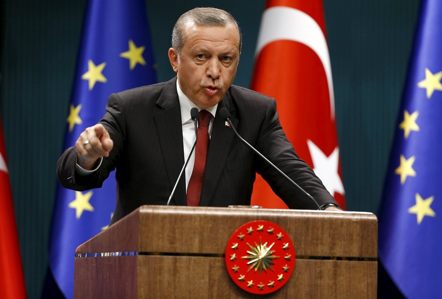 Wurde vom Europarat scharf kritisiert: Premier Erdogan.<br data-editable="remove">