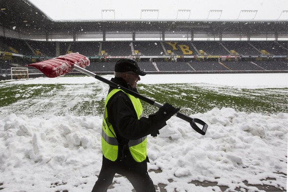 Ein Nebeneffekt des Schweizer Cups? Wegen der kurzen Winterpause kämpft die Super League oft mit widrigen Wetterbedingungen.&nbsp;