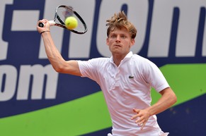 Auch Belgiens Top-Mann David Goffin steht gegen die Schweiz im Aufgebot.