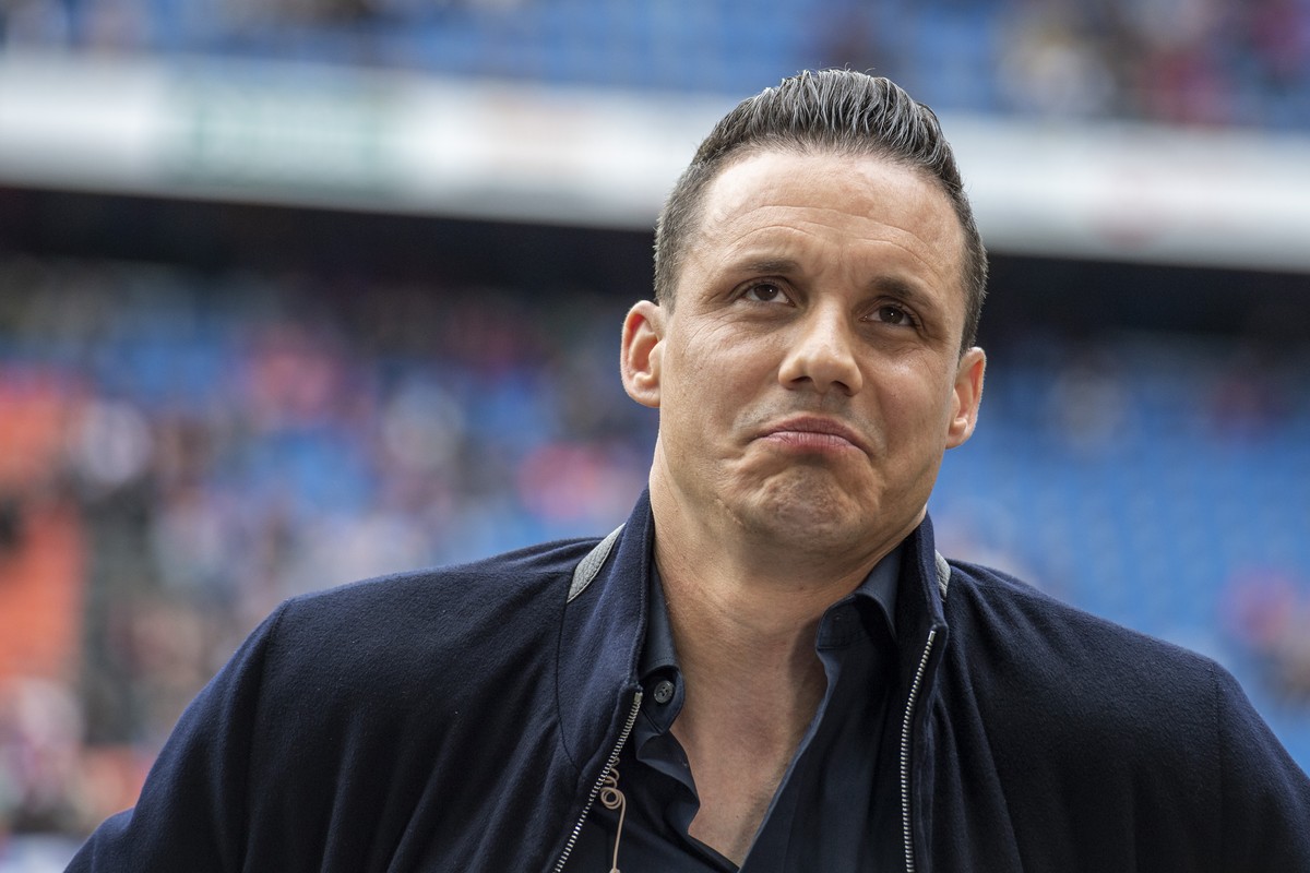 David Degen, Verwaltungsratspraesident der FC Basel Holding AG beim Super League Meisterschaftsspiel zwischen dem FC Basel und dem FC Luzern vom Sonntag, 23. April 2023 in Basel. (KEYSTONE/Urs Flueele ...
