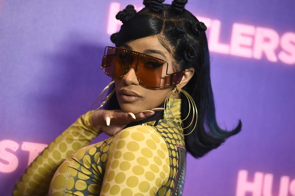 FILE - Cardi B arrives at a photo call for &quot;Hustlers&quot; on Aug. 25, 2019, in Beverly Hills, Calif . The rapper turns 29 on Oct. 11. New York City Mayor Eric Adams announced Wednesday that Card ...