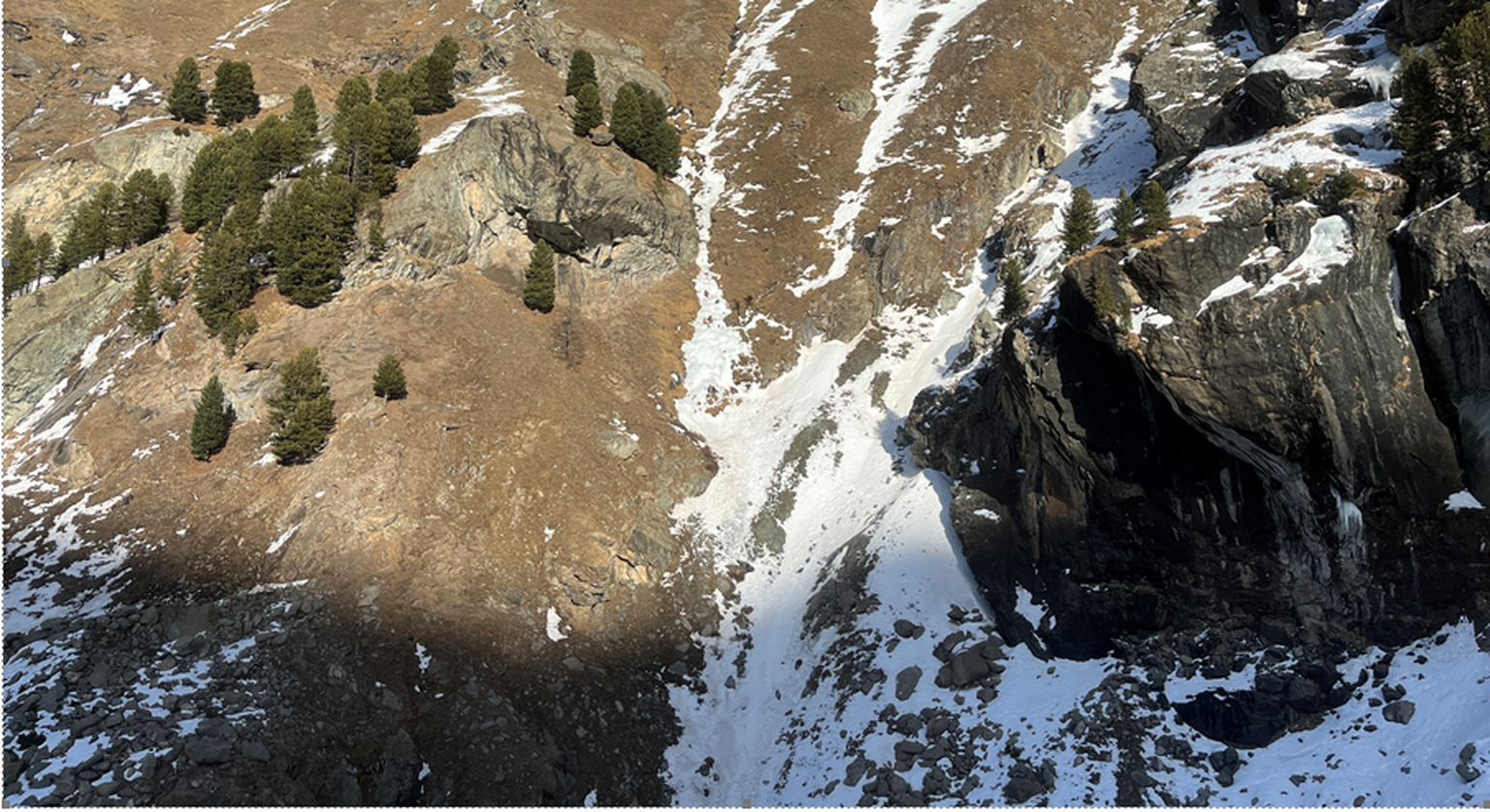 Unglückstelle Zermatt