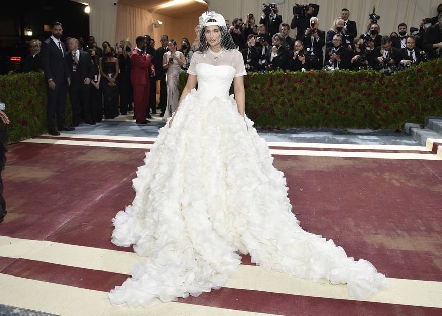 Kylie Jenner attends The Metropolitan Museum of Art&#039;s Costume Institute benefit gala celebrating the opening of the &quot;In America: An Anthology of Fashion&quot; exhibition on Monday, May 2, 20 ...