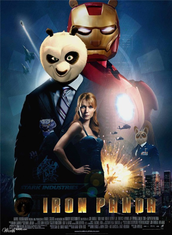 Eine Kombination zwischen «Iron Man» und «Kung Fu Panda»