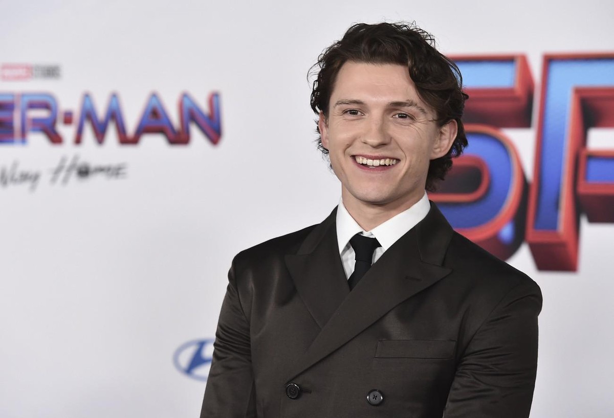 Tom Holland à la première de Spider-Man: No Way Home, le 13 décembre 2021.