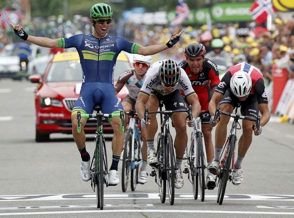 Michael Matthews: Erster Sieg bei der Tour de France.