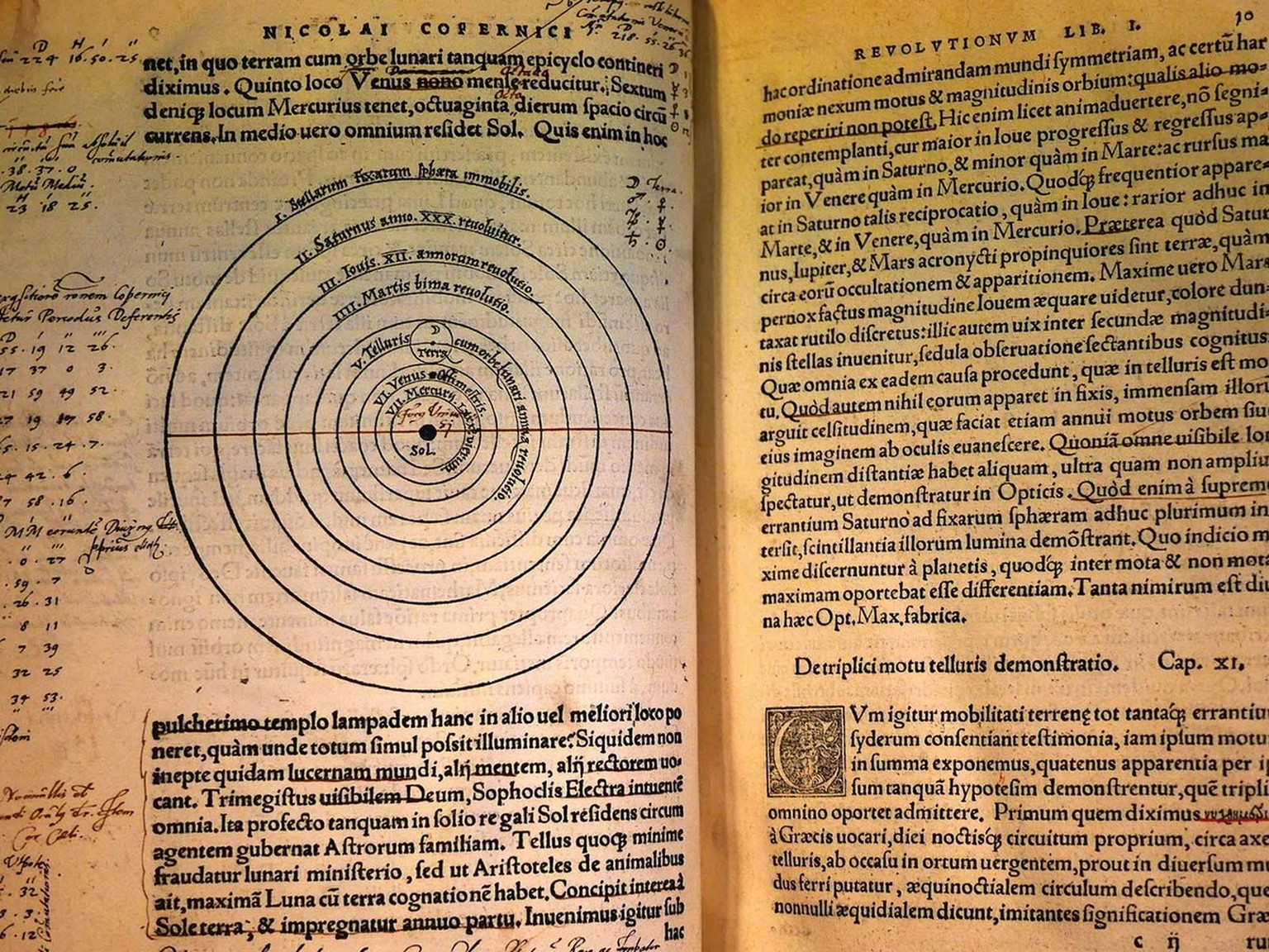 Kopernikus&#039; Werk «De revolutionibus orbium coelestium» sorgte in kirchlichen Kreisen für Aufregung.
https://commons.wikimedia.org/wiki/File:Nicolai_Copernici_Torinensis_De_revolutionibus_orbium_c ...
