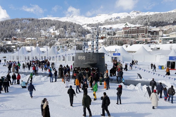 Auch St. Moritz rechnet mit einem grossen Defizit.