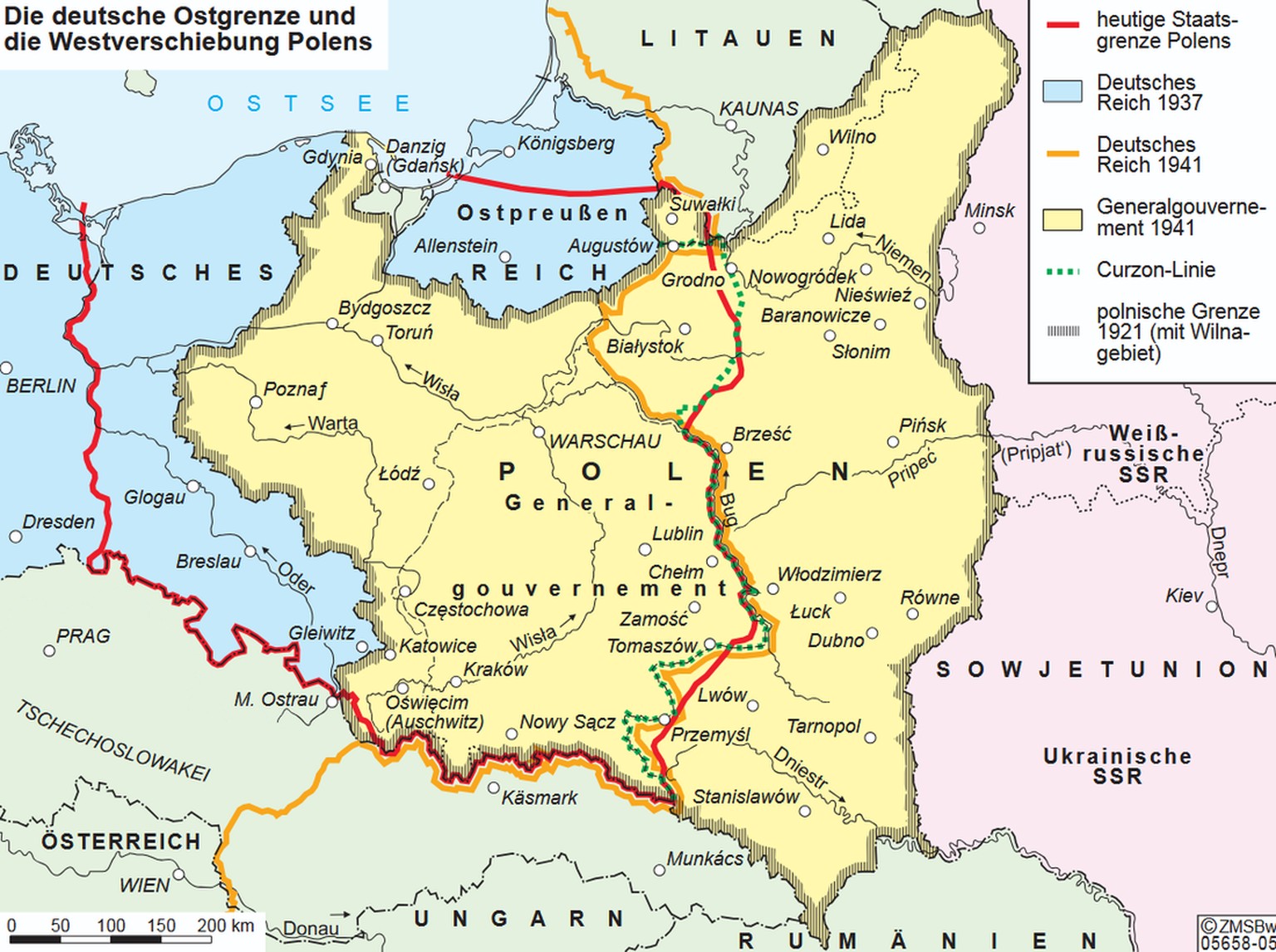 Die deutsche Ostgrenze und die Westverschiebung Polens nach dem Zweiten Weltkrieg.
https://www.bpb.de/system/files/dokument_pdf/dt.%20Ostgrenze%20und%20Westverschiebung%20Polens.pdf