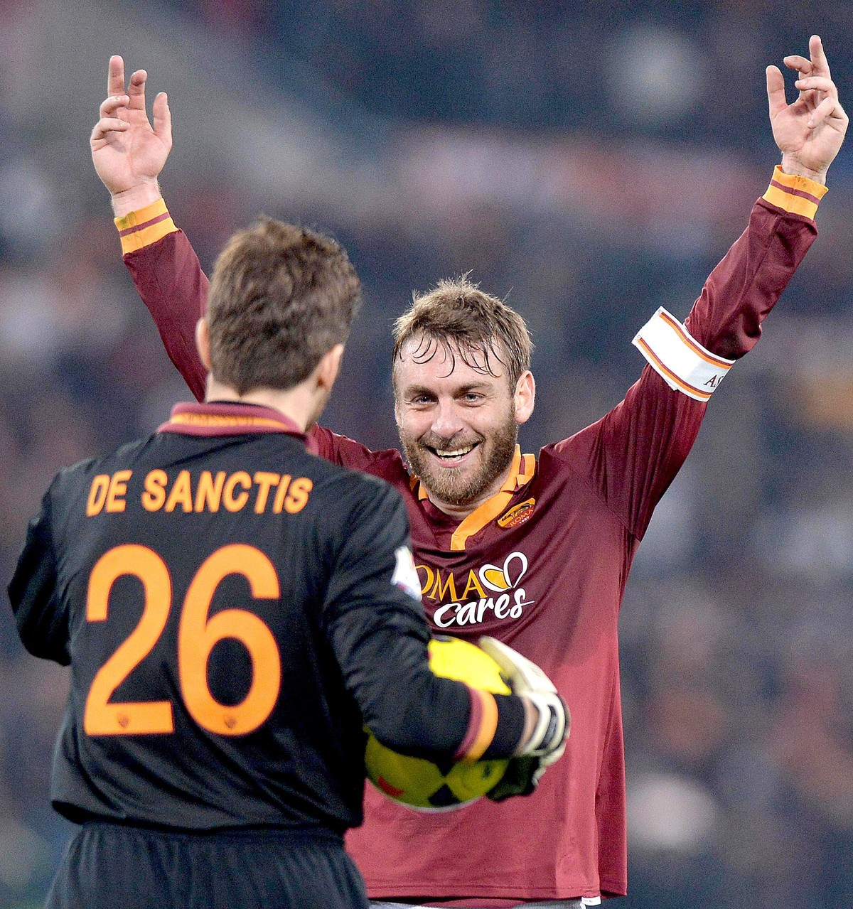 Hat Grund zur Freude: Daniele de Rossi ist der Topverdiener der Serie A.