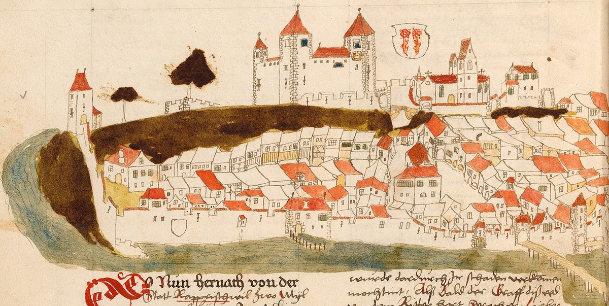 Die altgläubige Stadt Rapperswil um 1535. Hier soll Felder nicht nur an einem Saufgelage teilgenommen, sondern auch unrechtmässig Kommenden-Gut gehortet haben.
https://www.e-manuscripta.ch/zuzneb/cont ...