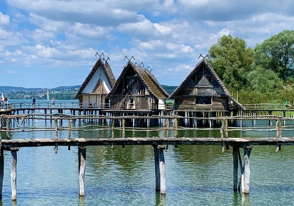 Pfahlbauten Unteruhldingen Deutschland Bodensee