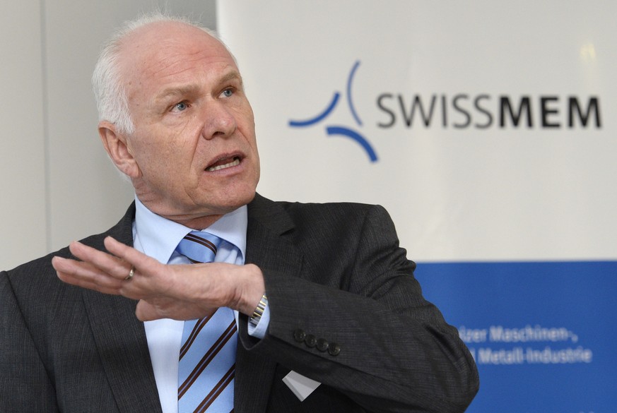 Hans Hess, Präsident des Industrieverbandes Swissmem.