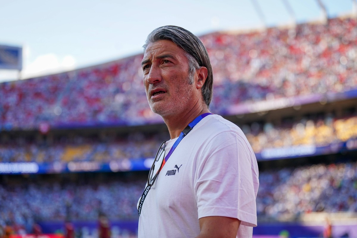 USA: Fussball FIFA World Cup, WM, Weltmeisterschaft, Fussball 2026, Viertelfinale - Argentinien vs Schweiz - Kansas City Stadium GEHA Field at Arrowhead Stadium, Kansas City, Missouri: Murat Yakin Tra ...