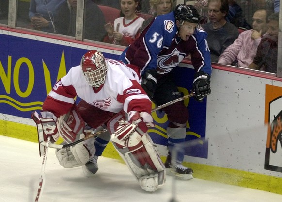 Brian Willsie ist ein altgedienter NHL-Spieler, hier im Dress der Colorado Avalanche.