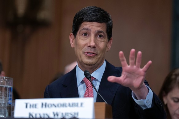 Federal Reserve Chairman Kevin Warsh testifies before the Senate Banking, Housing and Urban Affairs Committee to deliver the semiannual monetary policy report to congress, on Capitol Hill, Wednesday,  ...