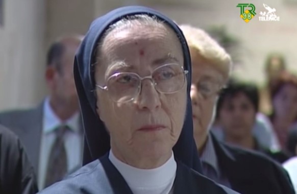 Sah den verstorbenen Papst an ihrem Bett:&nbsp;Schwester Caterina Capitani.