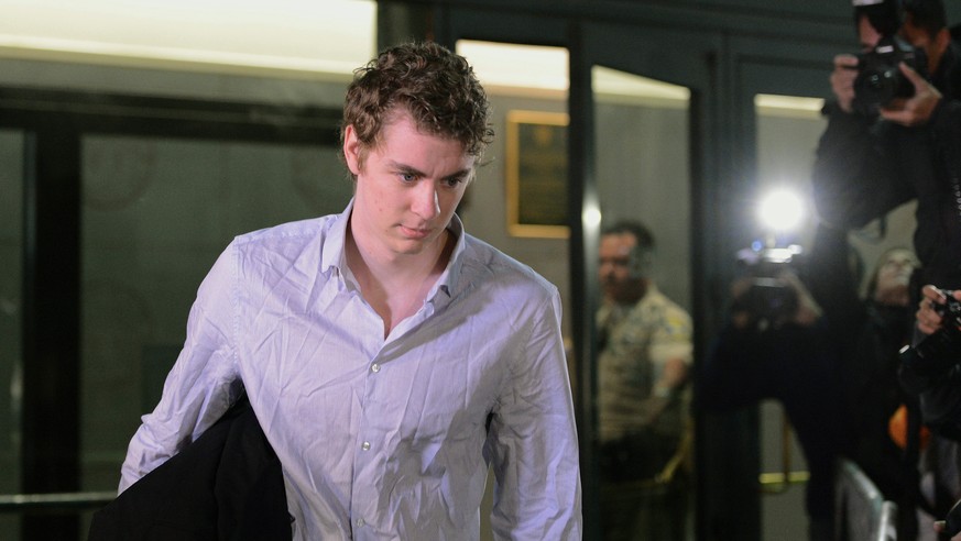 Brock Turner leaves the Santa Clara County Main Jail in San Jose, Calif., on Friday, Sept. 2, 2016. Turner, whose six-month sentence for sexually assaulting an unconscious woman at Stanford University ...