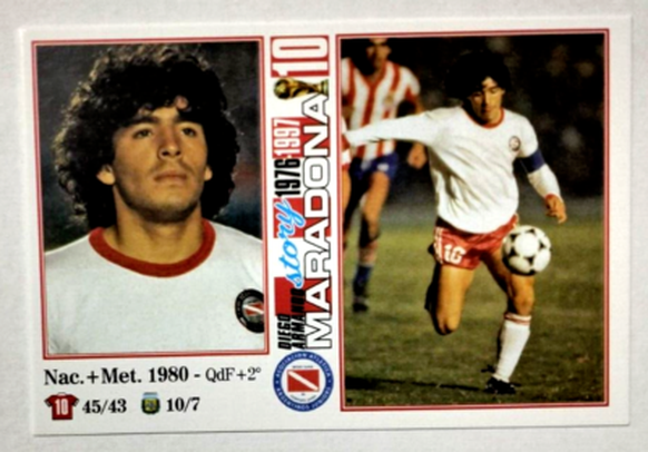 Panini-Sticker Maradona 1980
