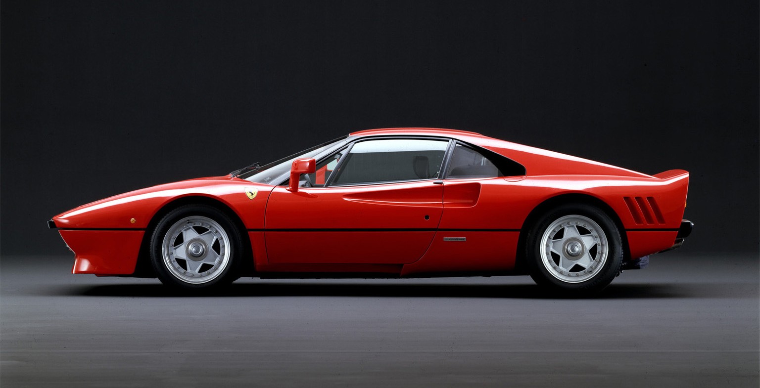 ferrari 288 gto 1984 geneva geneve genf auto salon sportwagen italien 80er https://www.supercars.net/blog/1984%E2%86%921985-ferrari-288-gto/