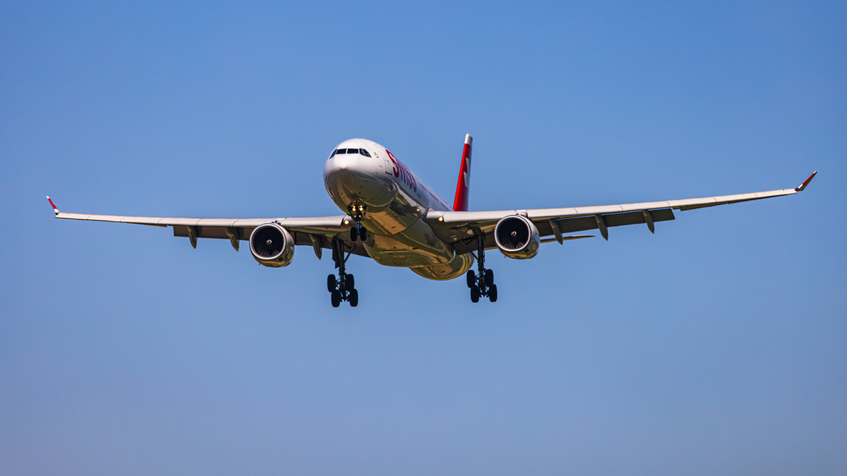 Un Airbus A330 de Swiss