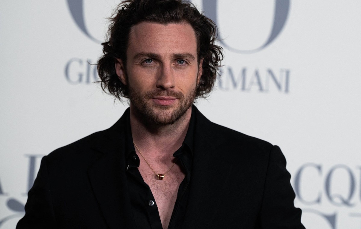 Acqua Di Gio By Giorgio Armani Photocall - Madrid Aaron Taylor-Johnson attends Acqua Di Gio tribute event at Matadero, Madrid, March 7, 2024. Photo by David Cruz Sanz/AlterPhotos/ABACAPRESS.COM Madrid ...