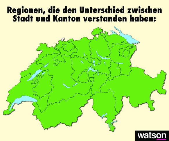 Die Schweiz in ehrlichen Karten