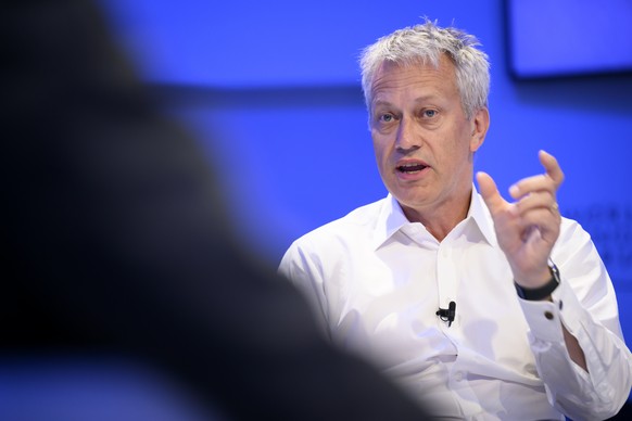 BJames Quincey, Chairman and Chief Executive Officer, The Coca-Cola Company, USA, speaks a Stakeholder Dialogue at the 51st annual meeting of the World Economic Forum, WEF, in Davos, Switzerland, Wedn ...