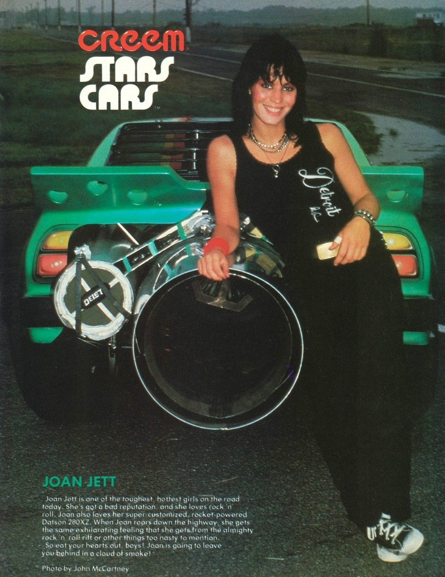 "Stars Cars" von CREEM Magazine – Musikstars der 80er mit ihren Autos. 
https://justacarguy.blogspot.com/2025/04/do-you-remember-creem-magazine-in-1970s.html