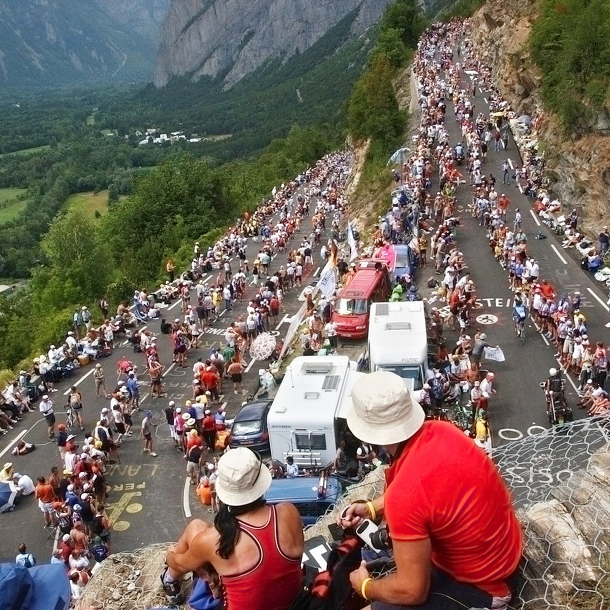 Vintage 1982 - Photo Presse Originale - Victoire Alpe D'Huez - Beat Breu - Cyclisme Années 80