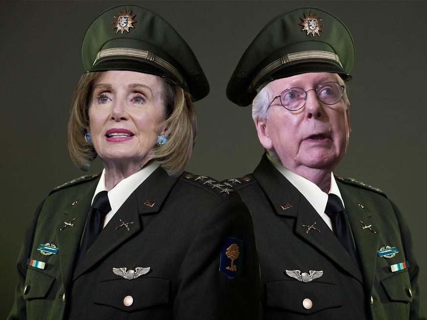 Generäle Pelosi und McConnell
