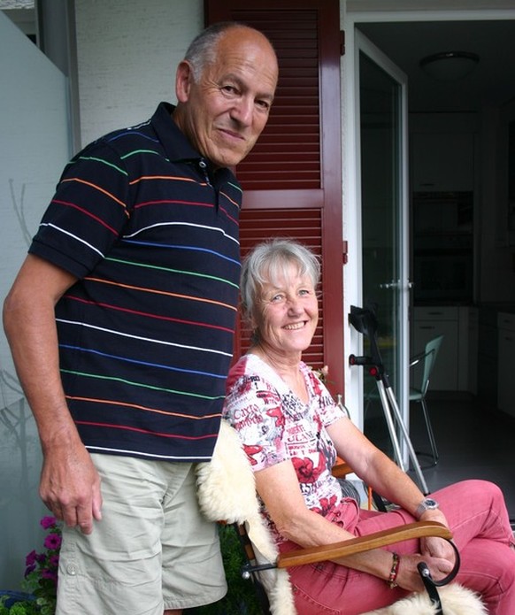 Christina Brun-Caduff, 67, pensionierte Kauffrau, seit 34 Jahren mit Gery Brun, 71, pensionierter Kaufmann und Steuerfachmann, verheiratet.