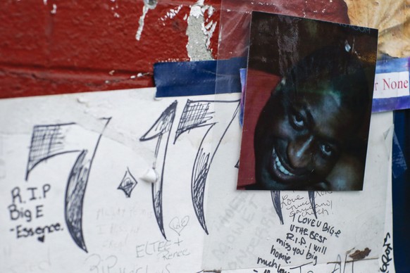 Ein Foto erinnert an den getöteten&nbsp;Eric Garner.&nbsp;