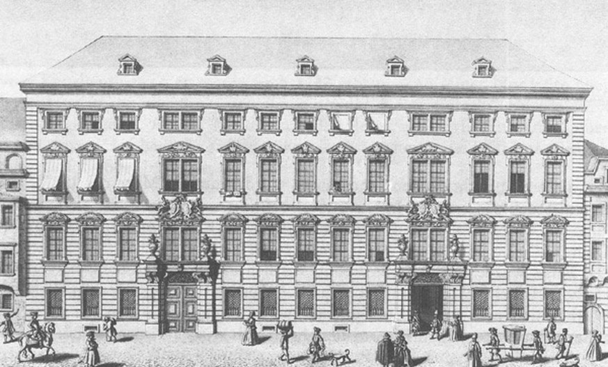 Die Schaltzentrale des Imperiums von Franz Stephan I.: das Kaiserhaus in der Wallnerstrasse in Wien.