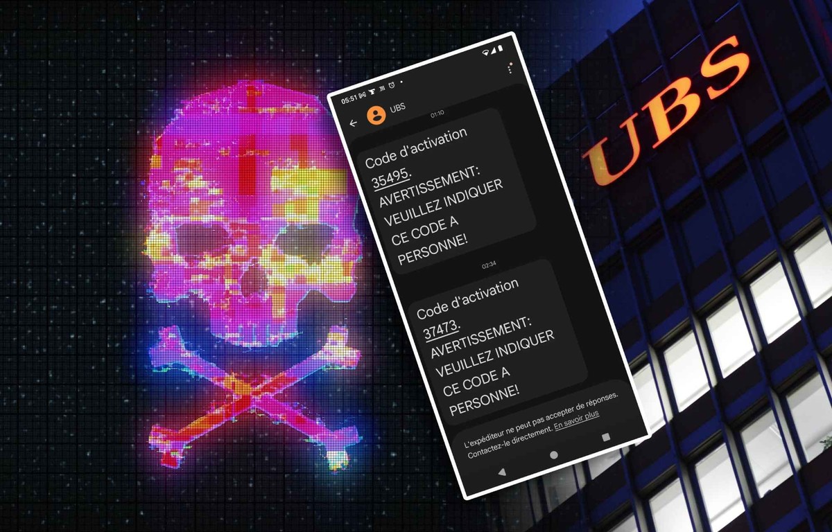 Arnaque: ces étranges SMS provenant d'UBS intriguent en Suisse.