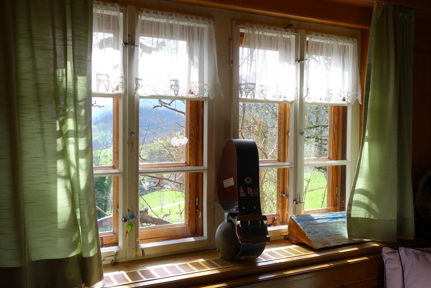 Besuch Zuhause auf dem Bio-Bauernhof in Altstätten SG von Markus Ritter, Mitte-Nationalrat und Präsident des Schweizerischen Bauernverbands (SBV), Mittwoch, 21.02.2024.