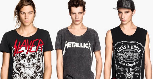 Guckt euch diese Models an. Die sind ungefähr so Metal wie Justin Bieber.