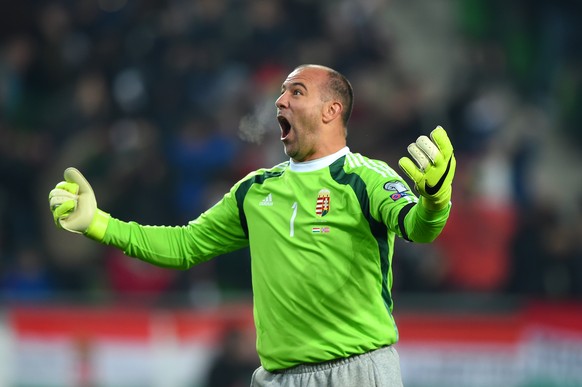 Voll im Saft: Ränzli-Keeper Kiraly qualifiziert sich mit Ungarn für die EM.