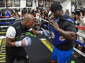 Mayweather steckt mitten in den Vorbereitungen zum «Fight of the Century».