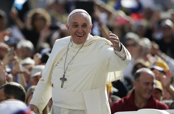 Papst Franziskus bei der Generalaudienz am letzten Mittwoch.