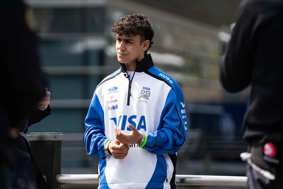 March 12, 2026, Shanghai, Shanghai, China: Visa Cash App Racing Bulls F1 Team driver 41 Arvid Lindblad GBR at the 2026 Formula 1 Chinese Grand Prix, round 2 of the FIA Formula 1 World Championship, WM ...