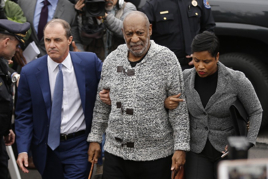 Bill Cosby bei der Ankunft zu seinem Gerichtstermin.&nbsp;