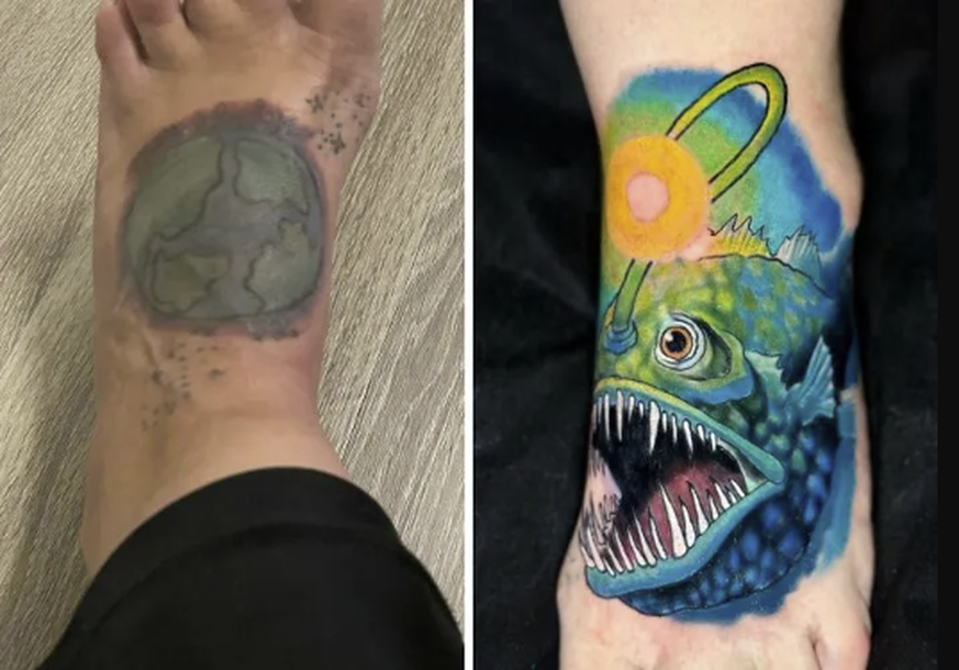 Aus hässlichem Tattoo wird schönes Tattoo: Die besten Cover-ups