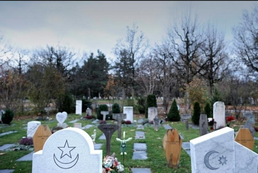 Muslimische Grabfelder: So könnte es bald auch auf dem Friedhof Liebenfels aussehen.