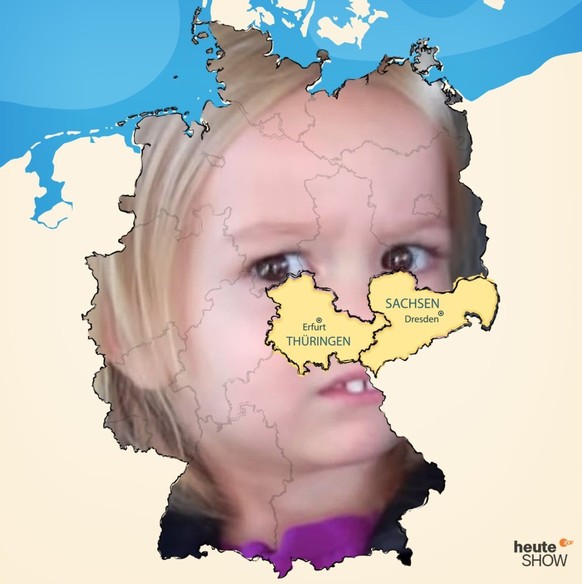 Rechtsrutsch bei Wahlen in Thüringen und Sachsen.