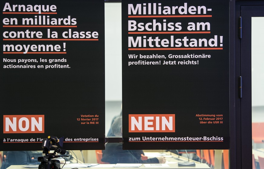 Städte und Gemeinden warnen vor leeren Kassen durch Steuerreform USR III