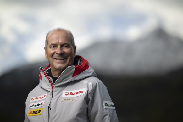 Peter Barandun, president of Swiss Ski, poses prior the FIS Alpine Ski World Cup season in Soelden, Austria, on Friday, October 24, 2025. The Alpine Skiing World Cup season 2025/26 will be opened this ...
